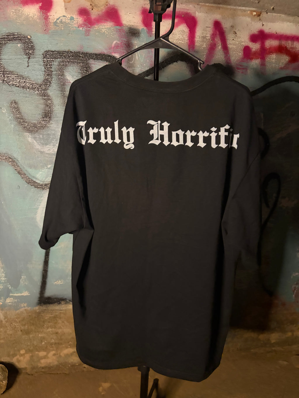 Limited-Edition Oversized "Truly Horrific" T-Shirt